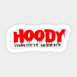 Hoody Title Logo (white bg) Sticker